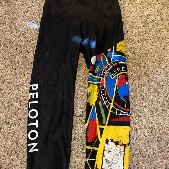 Peloton Basquiat Capri Leggings medium rare - Picture 2 of 5
